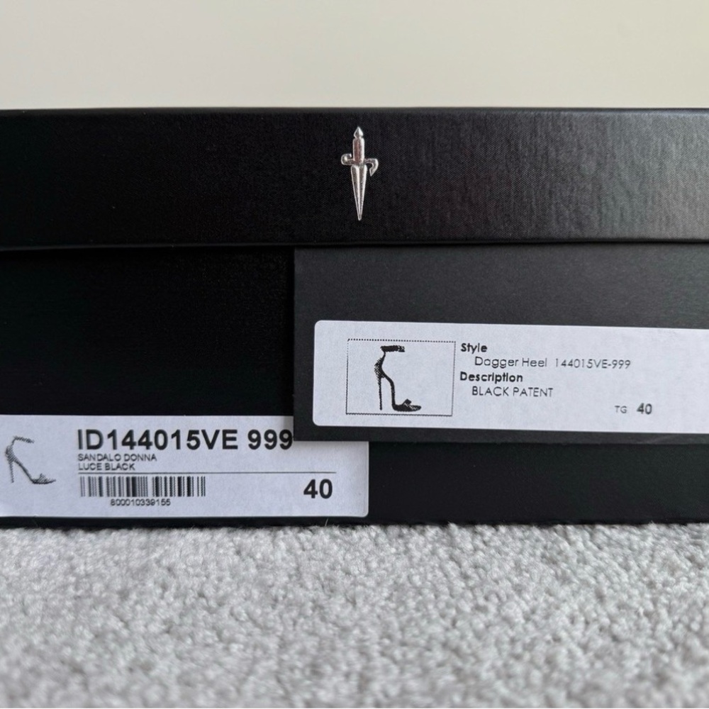 Brand NEW Cesare Paciotti Dagger Heel 40 EU 10 US - Picture 2 of 10